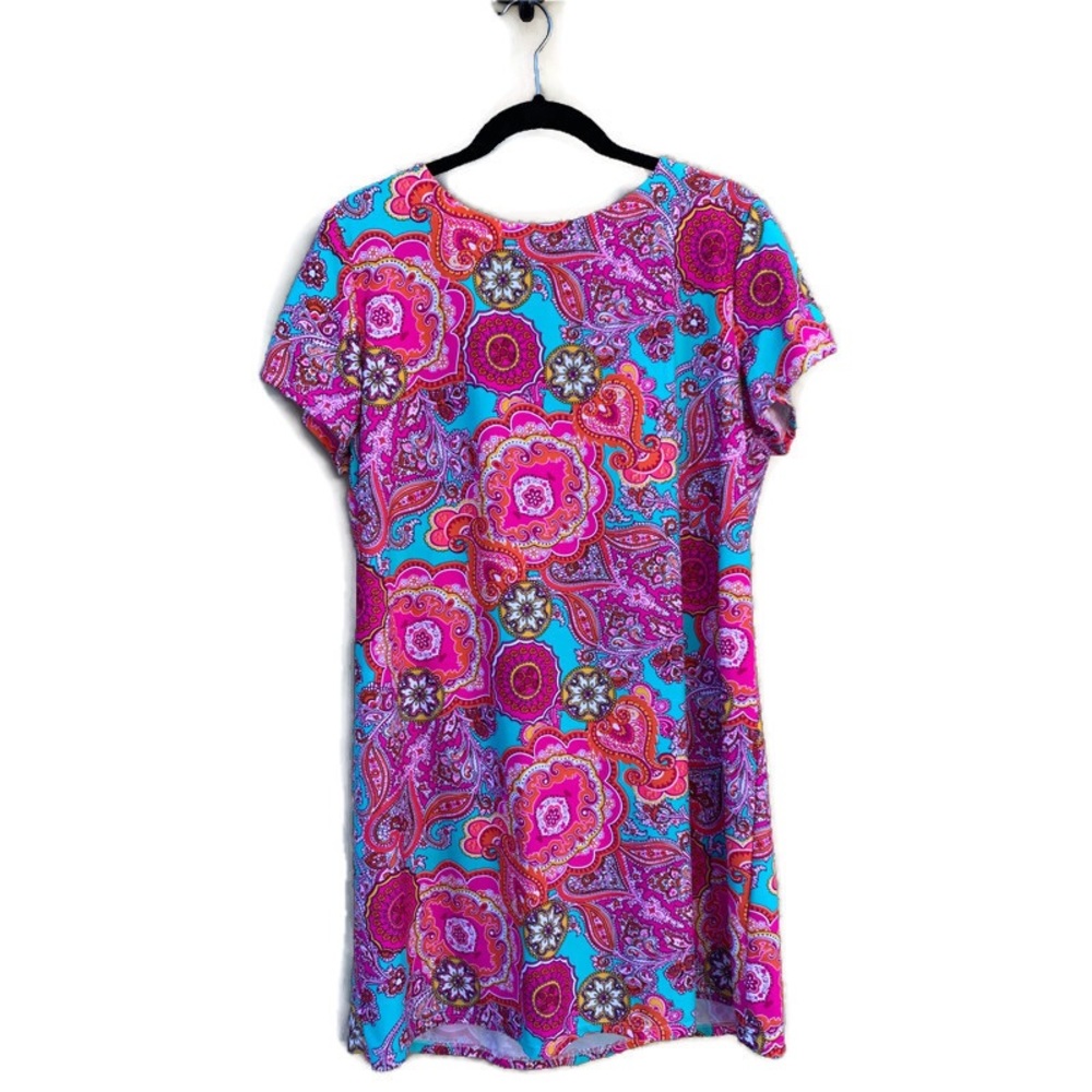 Jude Connally Ella Paisley Print Shift Dress